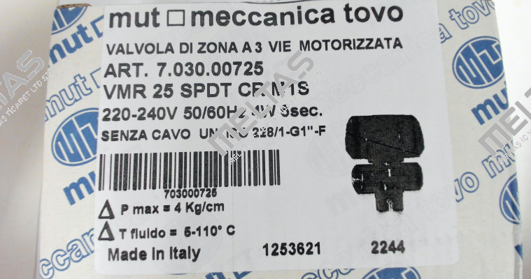 7.030.00725 Mut Meccanica Tovo SpA