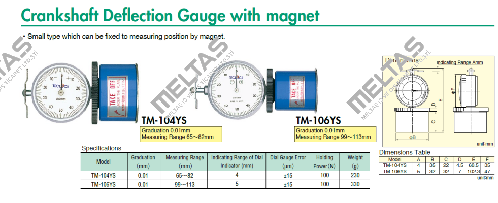 TM-106YS Teclock