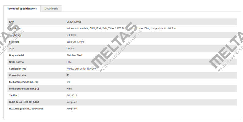 DK330308086 End Armaturen