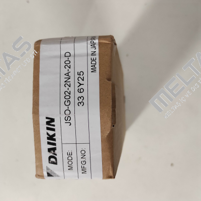 JSO-G02-2NA-20-D Daikin