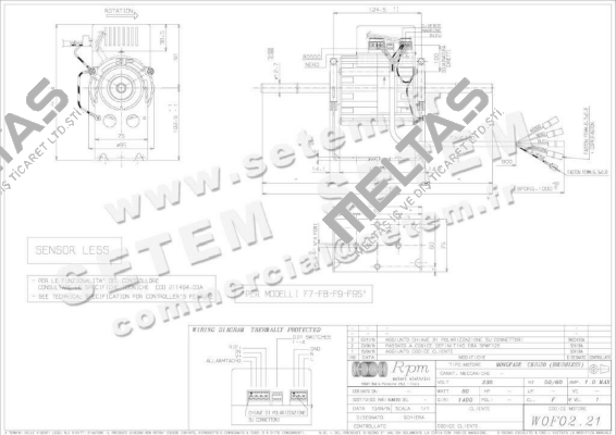 W0F0221 RPM - Motori elettrici