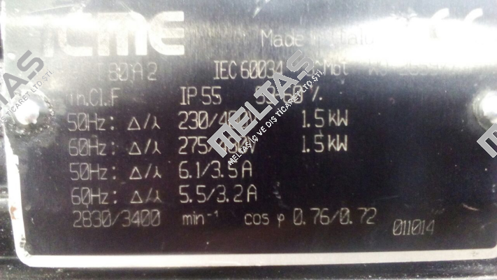 IEC60034  Icme Motor