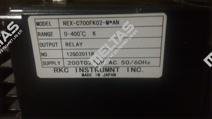 REX-C700FK02-M*AN  Rkc Instruments