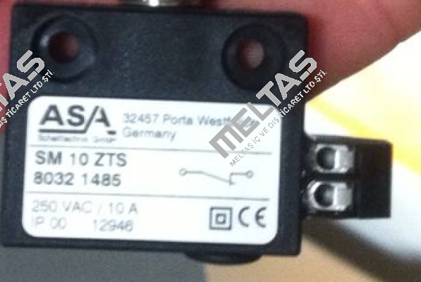 P/N: 80220086, Type: SM 10 ZTS ASA Schalttechnik