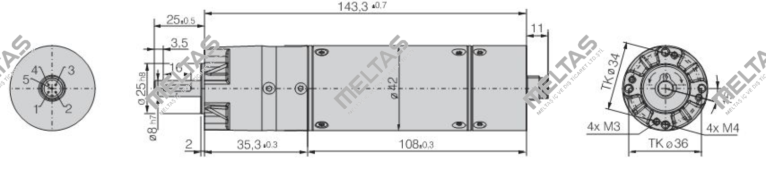 ECI-C-42.40 B00-PX42/5  EBM Papst