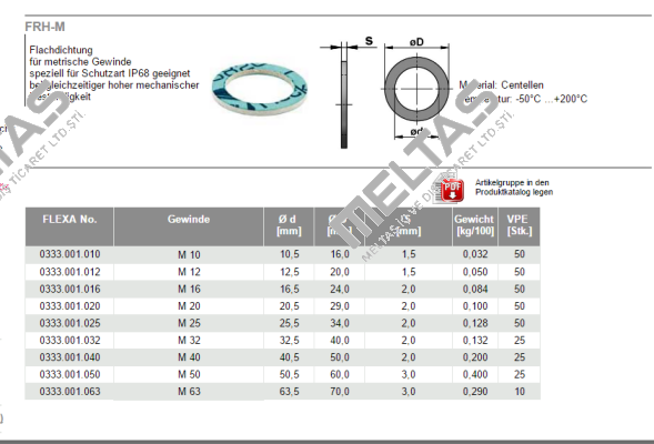 333001032 (1 x 10 pcs.)  Flexa