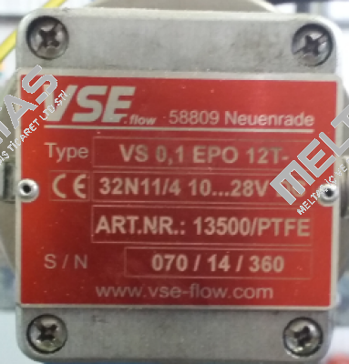 VS 0,1 EPO12V 32N11/4 - 10...28VDC Vse-Flow