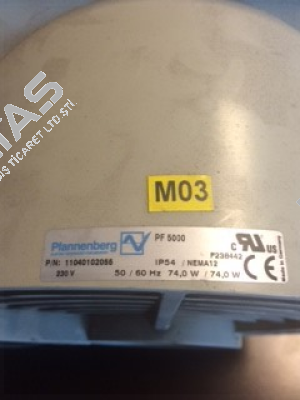 PF 5000 REPLACED BY PF 65000 230V 54 Ral 9011 11665102050  Pfannenberg