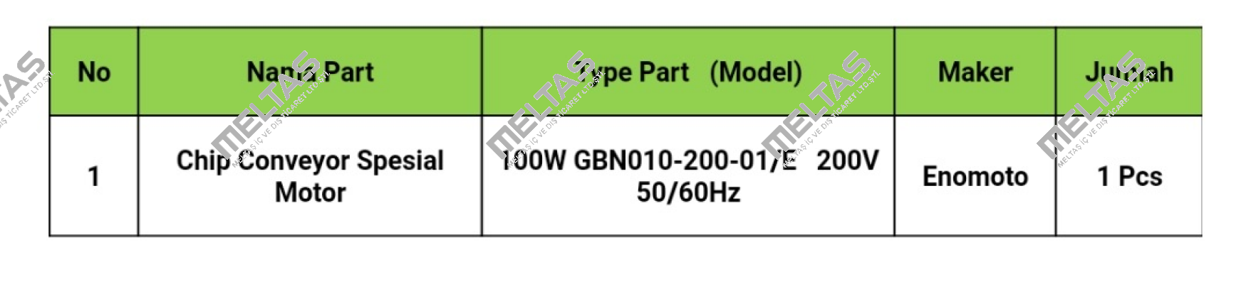 100W GBN 010-200-01/E   Enomoto Micro Pump