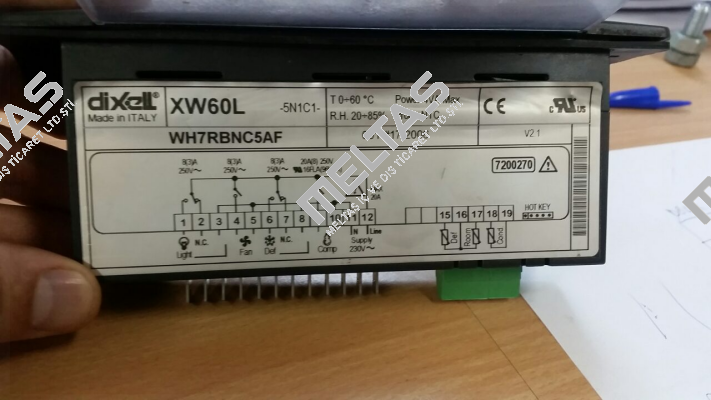 XW60L 5N1C1 OEM (WH7RBNC5AF) Dixell