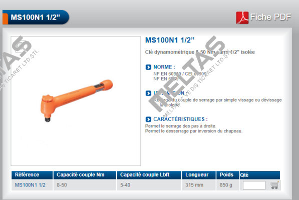 MS100N1 1/2  Sibille Fameca