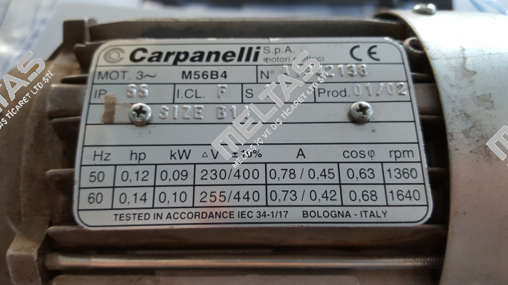 Typ 56L/4 (M56B4)  Carpanelli