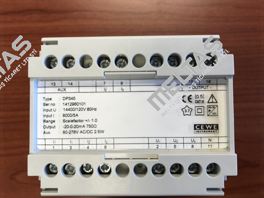 Type: DP345 obsolete, replacement DPT623-156 Cewe