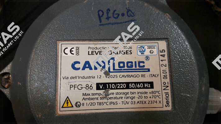 PFG-86 V.110/220 50/60Hz Camlogic