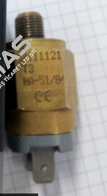  Pressure switch 1-10 bar NBR 42V NO Faston G1/8 - SUCO  Euroswitch