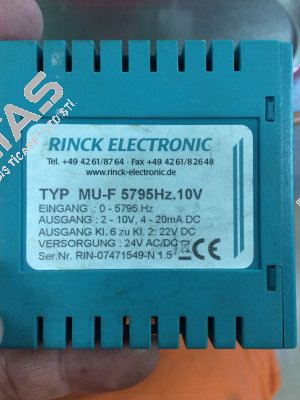 MU-F-INI  Rinck Electronic