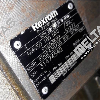 AA4VS0 180 DRG/30L-PSD63K99-S1277 not available  Rexroth