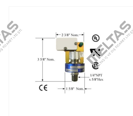 P88G-4-C15TB  Whitman Controls