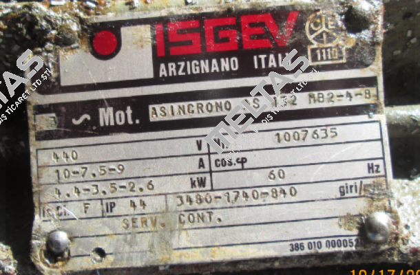 AS132 MB2/4/8 (OEM*)  Isgev