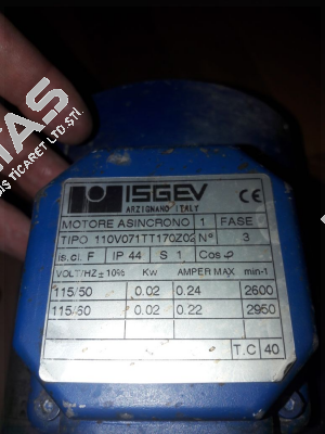 110V071TT170Z02 obsolete replaced by 392.N30.C00.4000 (BS 71)  Isgev