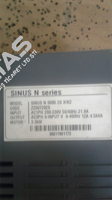 SINUS N 0005 2S XIK2 Santerno