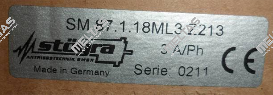 SM 87.1.18ML3 Z213 STÖGRA Antriebstechnik