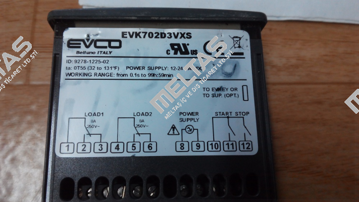 EVK702D3VXS  EVCO - Every Control