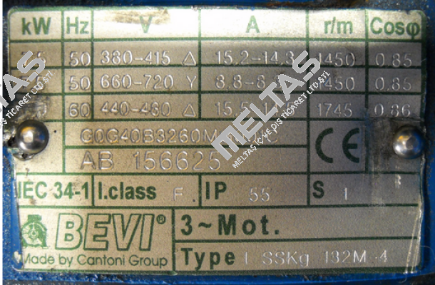 disc for ISSKg 132M-4 Bevi