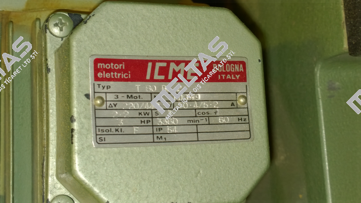 T 80 BL 2  Icme Motor