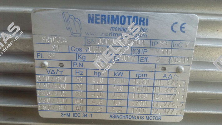 MR 100B  Neri Motori