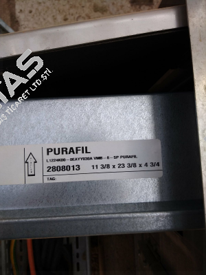 PurePak12 (PP12) with Sulphasorb 2 Media Purafil