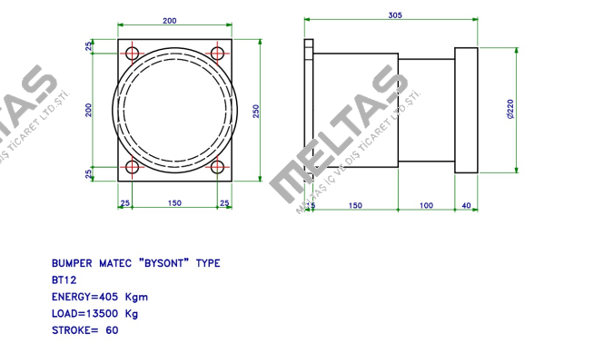 BYSONT  model BT12 Matec