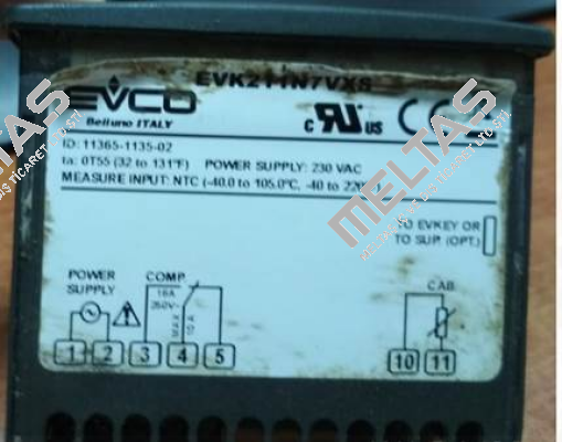 136180041 Type EVK211N7VXBS  EVCO - Every Control