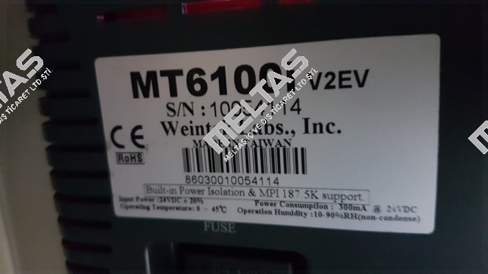 MT6100I V2EV obsolete/alternative MT8102iE  Weintek