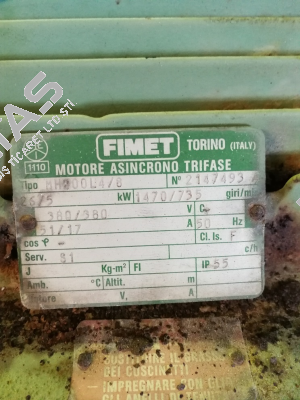 COVER FOR FIMET MOTOR MH200  Fimet