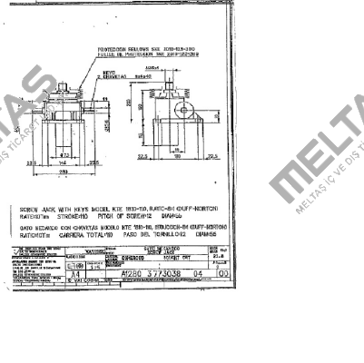 Type KTE 1810-110  Duff Norton