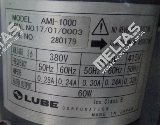 AMI-1000 Lube