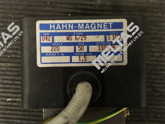 WS 6/29 - obsolete, replaced by OAC006209 HAHN-MAGNET (Kendrion)