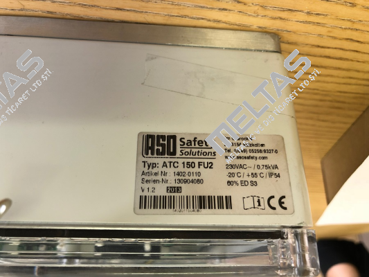 1402-0110 - ATC 150 FU2 obsolete ASO SAFETY