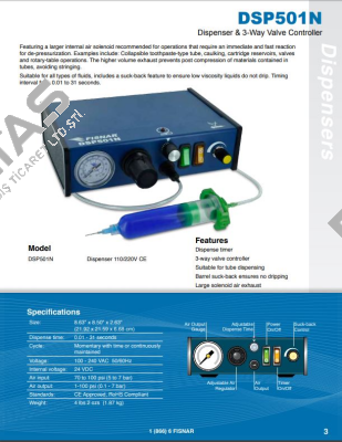 DSP501N obsolete, alternative DC270 (Vieweg) Fisnar