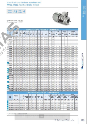 AT63A 013 4P B14 LCC MULT Neri Motori