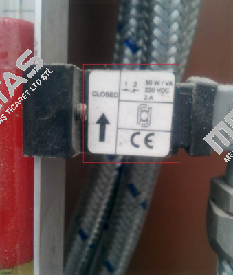 variable position sensors for LV / E1 + S closed in absence F.lli Giacomello