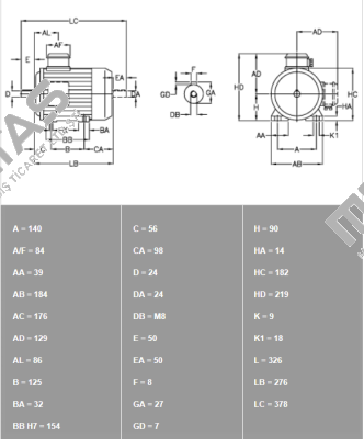 THE90 LA-4 Icme Motor