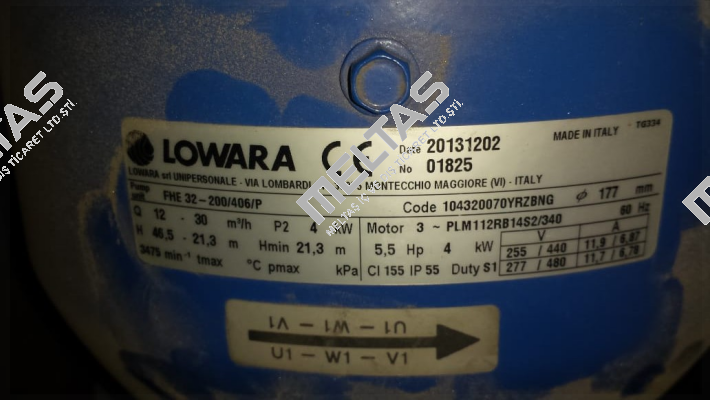 FHE 32-200/406/P Lowara