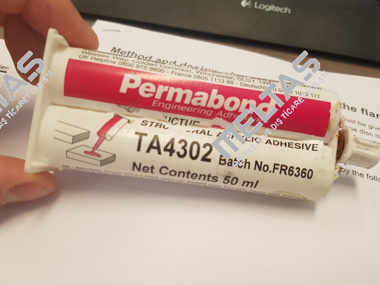 TA4302 obsolete, replaced by TA4202 Permabond