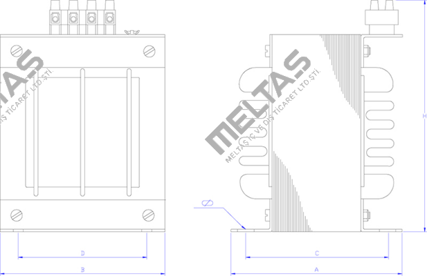 04-23192 (PE 100VA) Trafomic