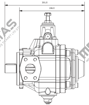 P/N: 6044238-001 Type: VVSL2-40-S-RFRM-30-CCW-10 Vickers (Eaton)