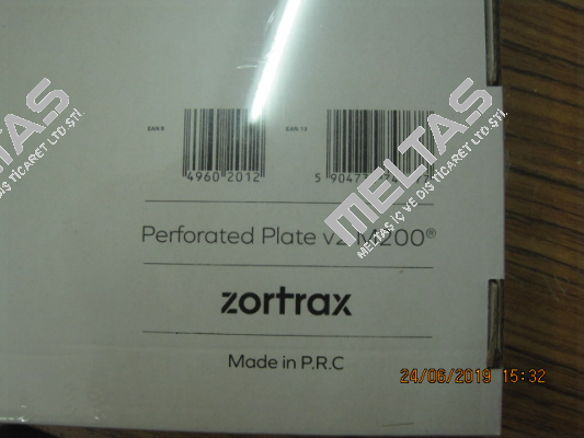 Perforated Plate v2 for M200 Zortrax