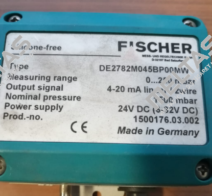 DE2782M045BP00MW Fischer