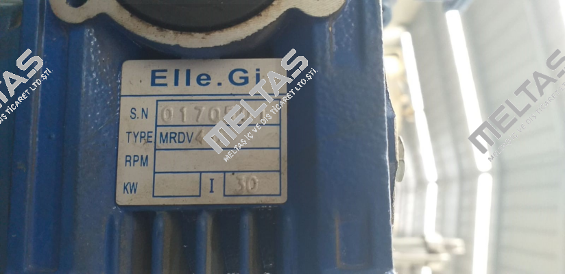 Type: MRDV 40 S/N: 0170501 ELLE GI SRL